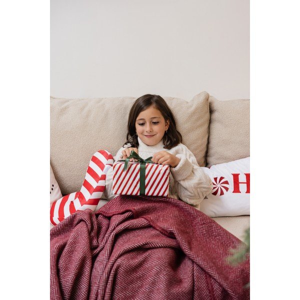 Dekorační polštář s vánočním motivem 50x30 cm Candy Cane – Catherine Lansfield-image-4