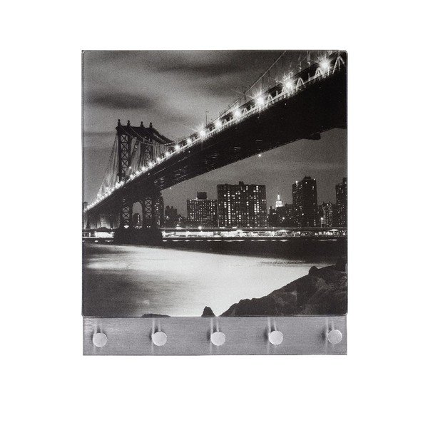 Magnetický věšák na kabáty Wenko Manhattan Bridge-image-1