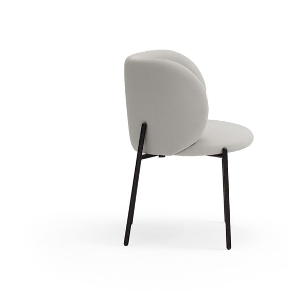 Světle šedá čalouněná jídelní křesla v sadě 2 ks Mogi – Teulat-image-4