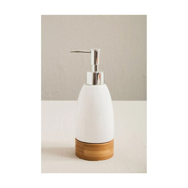 Bílá kamenná sada doplňků do koupelny Earth – Premier Housewares-image-4