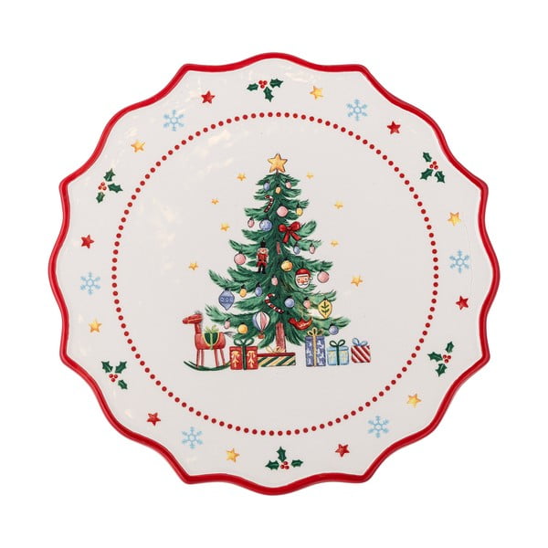 Keramický etažér s vánočním motivem Naive – Bloomingville-image-2