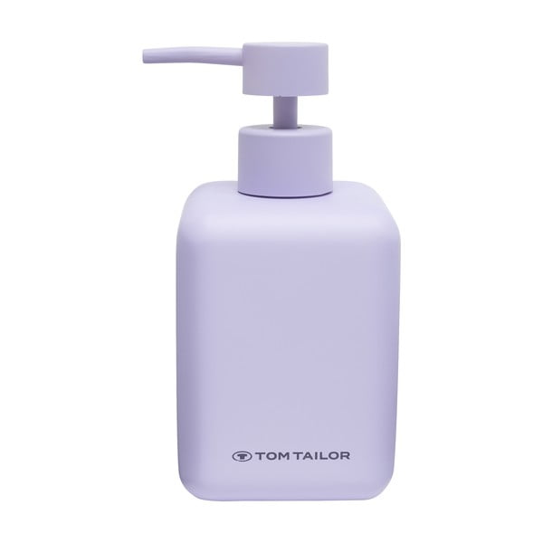 Fialový dávkovač mýdla z polyresinu 380 ml Tom Tailor T-Rounded – Wenko