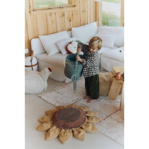 Látkový dětský koš na hračky šalvějově zelený 51x26x38 cm Water Can – Lorena Canals-image-4