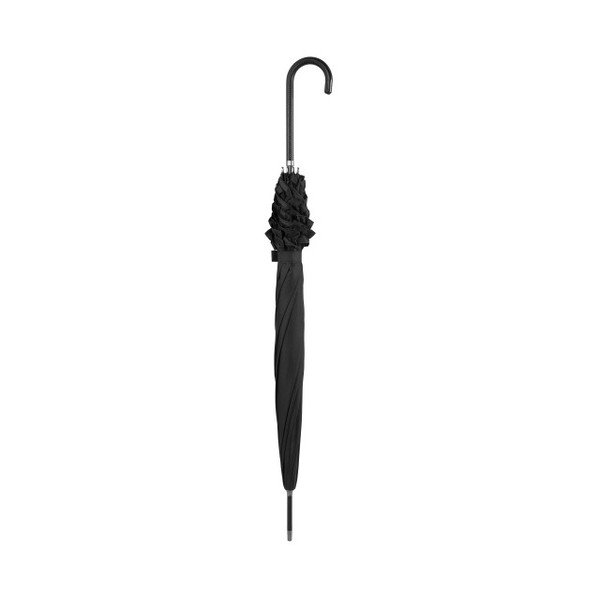 Černý svatební holový deštník Ambiance Scallop, ⌀ 92 cm-image-1