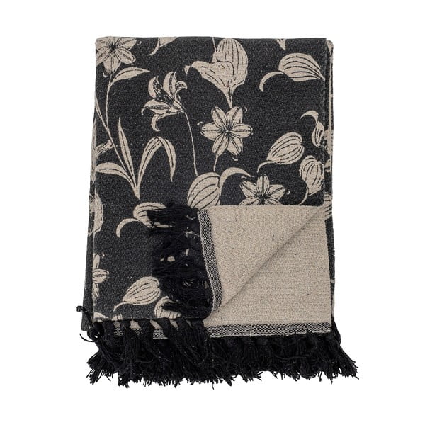 Deka z recyklované bavlny 130x160 cm Mali - Bloomingville-image-3