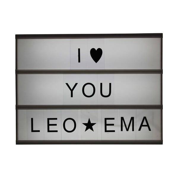 Světelný box s 95 znaky Opjet Boite 30x22,6cm-image-3