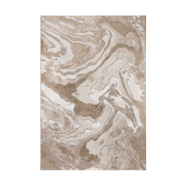 Béžový koberec Flair Rugs Marbled, 120 x 170 cm