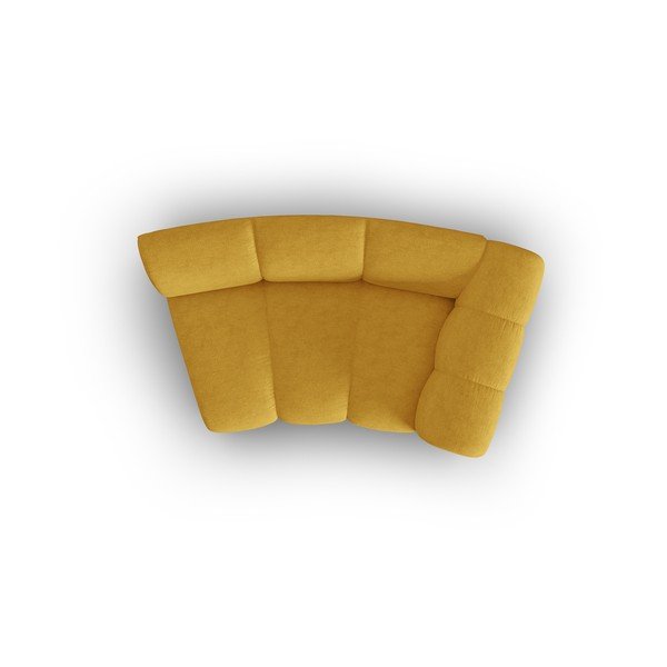 Žlutý modul pohovky (pravý roh) Lupine – Micadoni Home-image-4