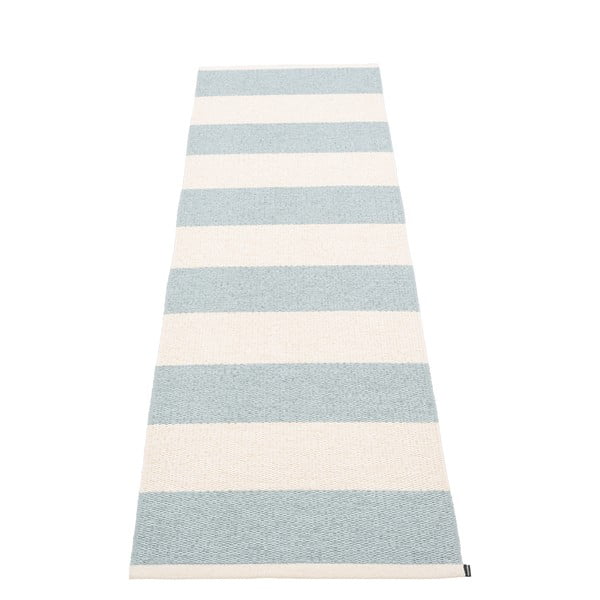 Světle modro-krémový vnitřní a venkovní běhoun 70x225 cm Bob Blue Fog – Pappelina