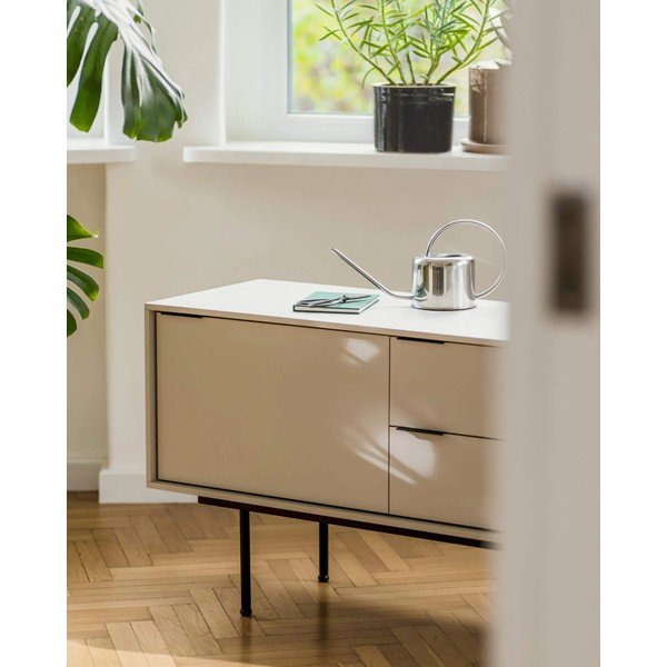 Šedobéžový TV stolek 189x61x42 cm Mod – noo.ma-image-3