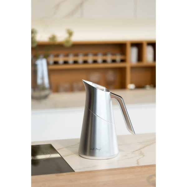 Termoska v matně stříbrné barvě 1 l Soho – Vialli Design-image-4
