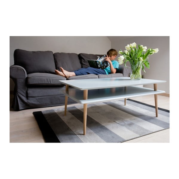 Světle šedý konferenční stolek Ragaba KORO-image-1