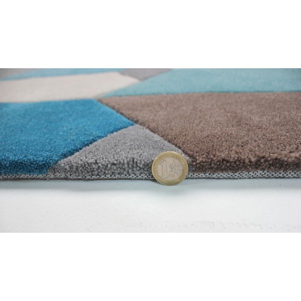 Modrý koberec Flair Rugs Scope, 120 x 170 cm-image-3