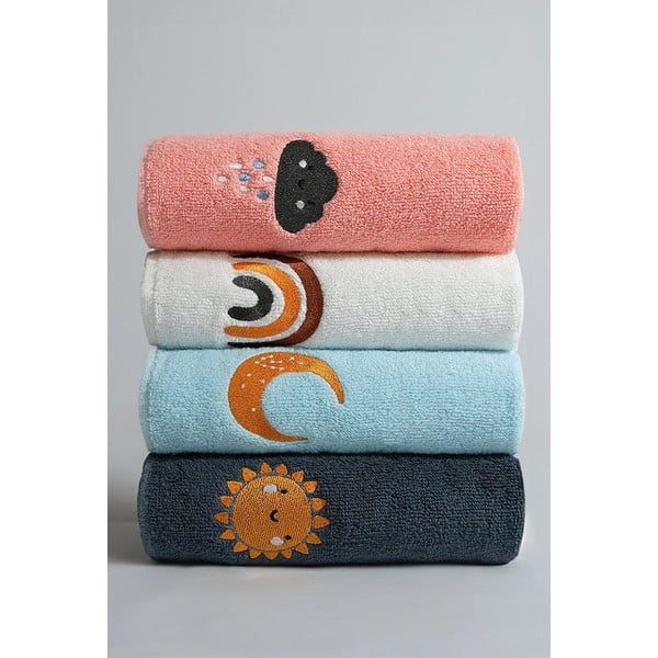 Bavlněné ručníky v sadě 4 ks 30x50 cm – Mila Home-image-1