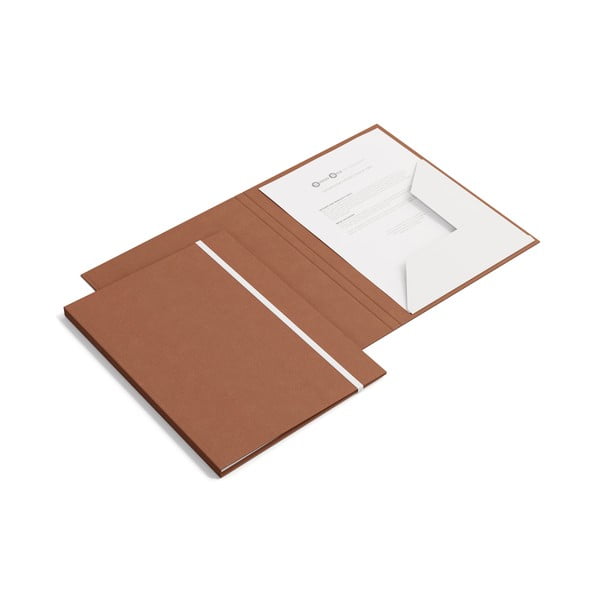 Kartonový organizér na dokumenty Paulina Restore Paper Laminate A4 – Bigso
