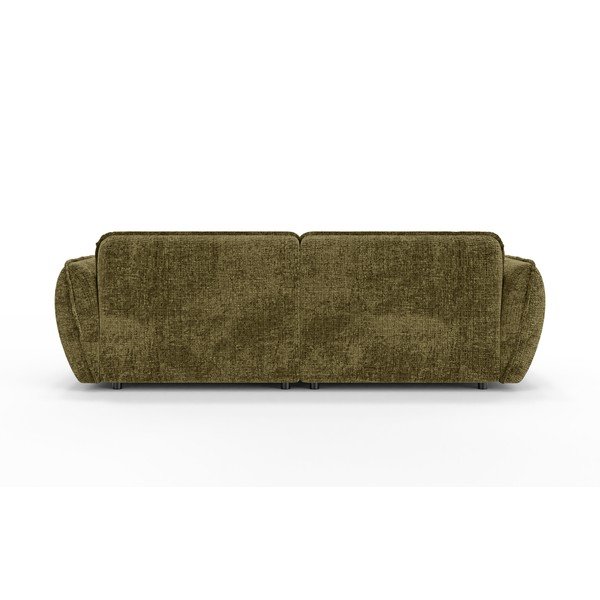 Zelená žinylková pohovka s lenoškou 252 cm Nelia Big – Ropez-image-4