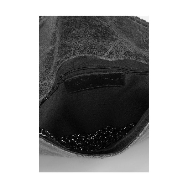 Kožená kabelka Lisa Minardi 109 Black-image-3