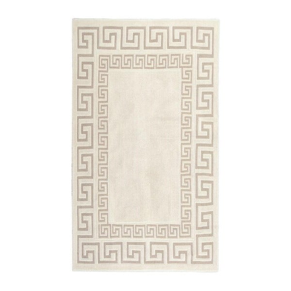 Krémově bílý bavlněný koberec Orient 80 x 150 cm