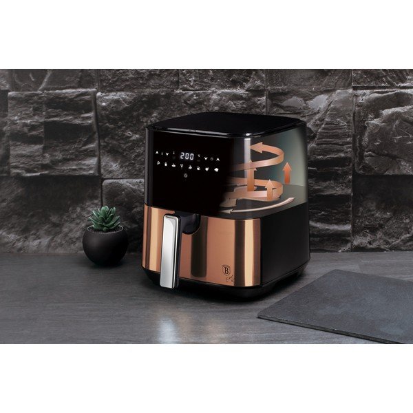 Horkovzdušná fritéza ve zlaté barvě Black Rose Collection – BerlingerHaus-image-2