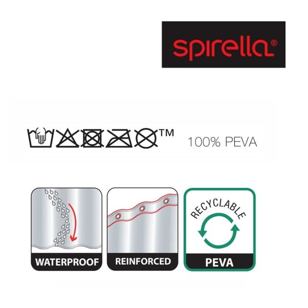 Sprchový závěs 180x200 cm Zebi – Spirella-image-2