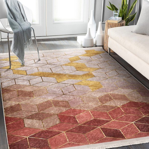 Růžový koberec 80x150 cm – Mila Home-image-2