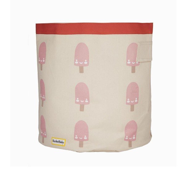 Látkový dětský úložný box Sweetie the Ice Cream - Rocket Baby-image-1