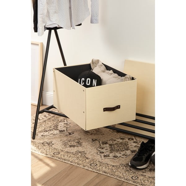 Kartonový úložný box s víkem Tora – Bigso Box of Sweden-image-1
