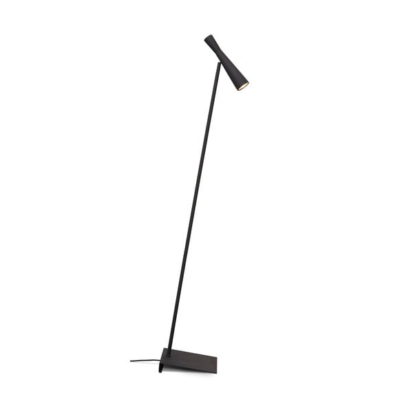 Černá stojací lampa s kovovým stínidlem (výška 145,5 cm) Bordeaux – it's about RoMi