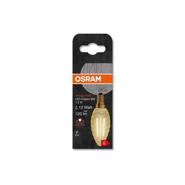 Teplá LED žárovka E14, 1,5 W – Candellux Lighting-image-2