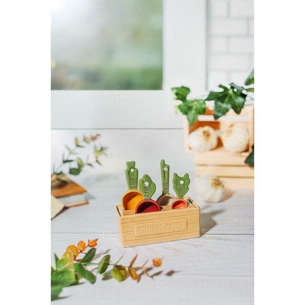 Keramické odměrky v sadě 4 ks Vegetable – Sass & Belle-image-1