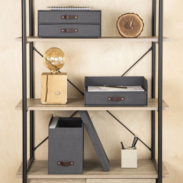 Kartonový organizér na dokumenty Johan – Bigso Box of Sweden-image-1