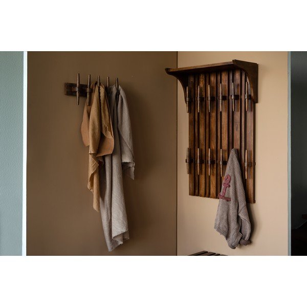 Věšákový panel z mangového dřeva v přírodní barvě Jakub – Dutchbone-image-2