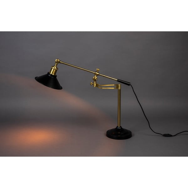 Stolní lampa v černé a zlaté barvě (výška 50 cm) Penelope – Dutchbone-image-1