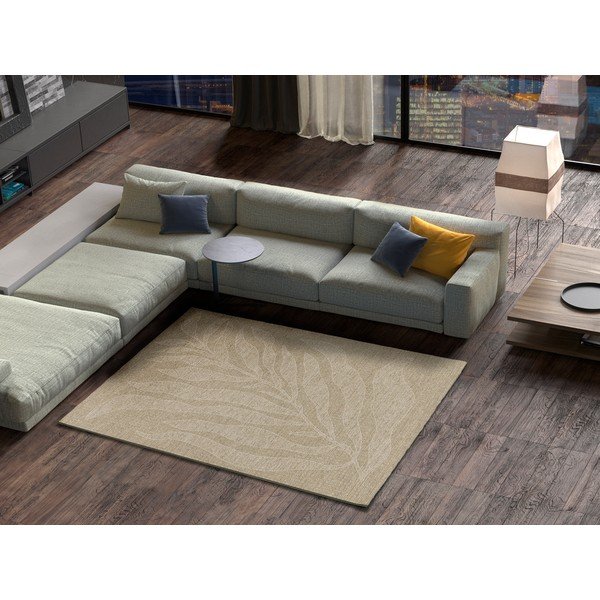Béžový koberec 129x190 cm Pure Beige – Universal-image-1