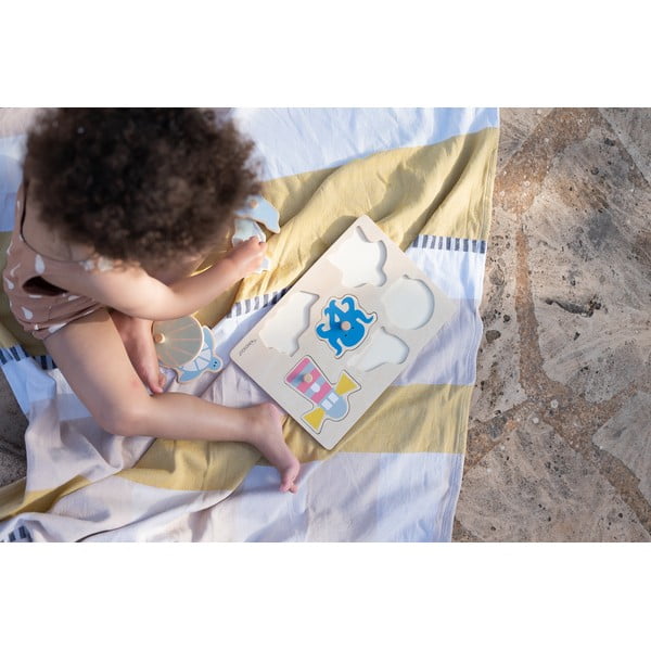 Dřevěné vkládací puzzle (počet dílků 6) Ocean – Kindsgut-image-4