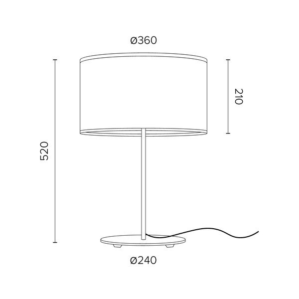 Černo-měděná stolní lampa Sotto Luce MIKA M 1T-image-2
