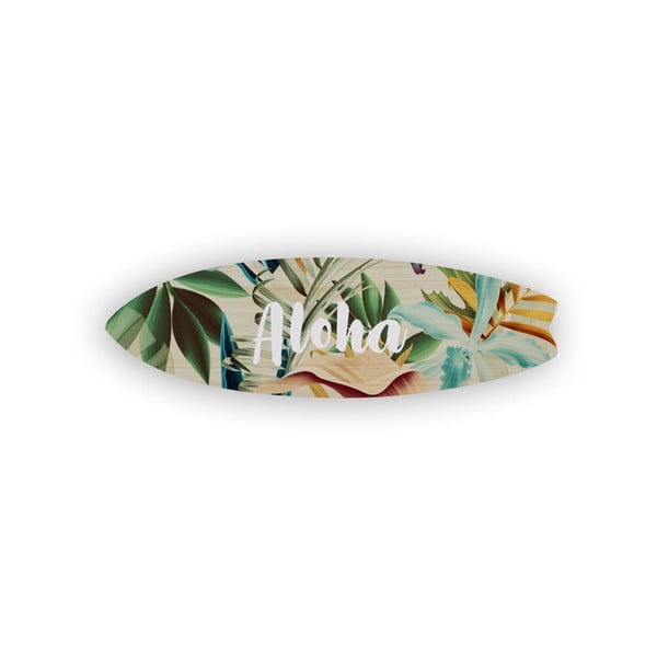 Nástěnná dekorace ve tvaru surfovacího prkna Really Nice Things Aloha