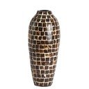Hnědá bambusová váza (výška 40 cm) Tudela – Light & Living