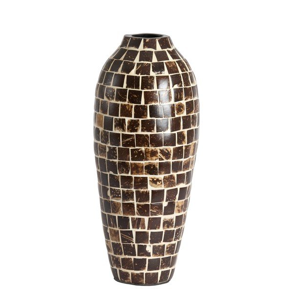 Hnědá bambusová váza (výška 40 cm) Tudela – Light & Living