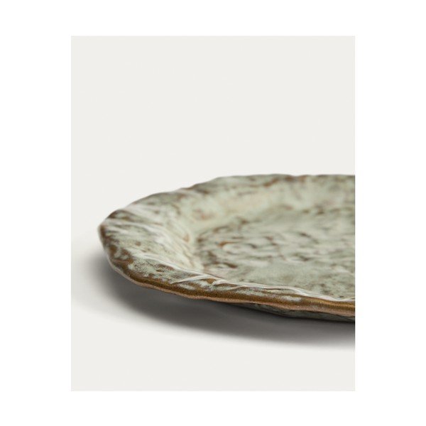 Šedý dezertní  keramický talíř ø 21 cm Alenia – Kave Home-image-4