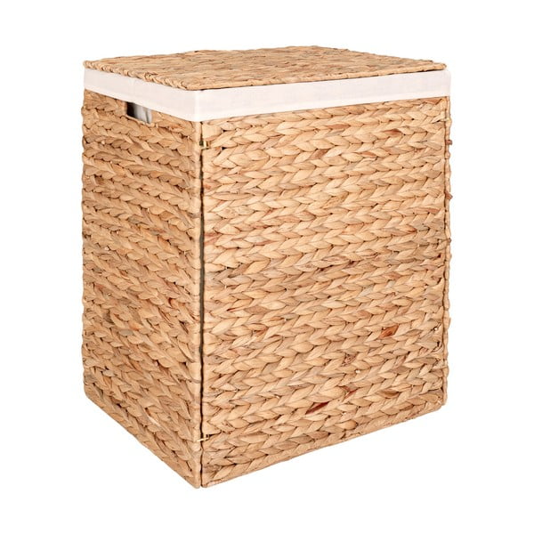 Koš na prádlo z vodního hyacintu v přírodní barvě Passo – House Nordic