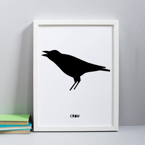 Plakát Karin Åkesson Design Crow, 30x40 cm