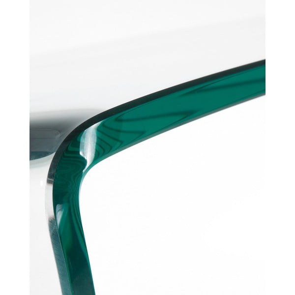 Skleněný konzolový stolek 40x125 cm Burano – Kave Home-image-3