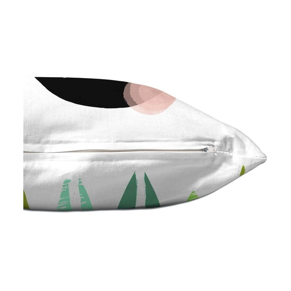 Bavlněný oboustranný povlak na polštář Moshi Moshi Panda Garden, 50 x 30 cm-image-4