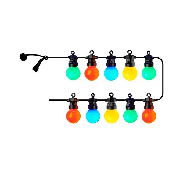 Světelný řetěz počet žárovek 10 ks délka 300 cm Lucas Multi – Sirius