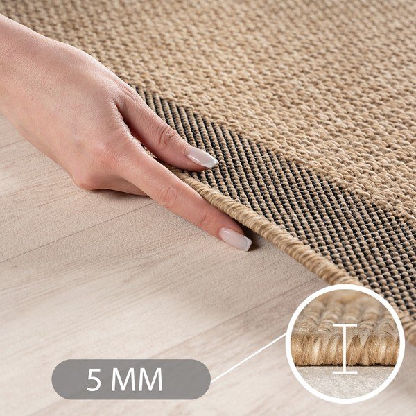 Hnědý vnitřní a venkovní běhoun 80x250 cm Timber 1402 – Ayyildiz Carpets-image-4