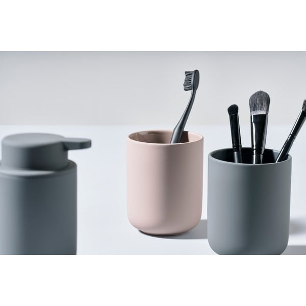 Šedý koupelnový odpadkový koš s pedálem Zone UME, 4 l-image-4