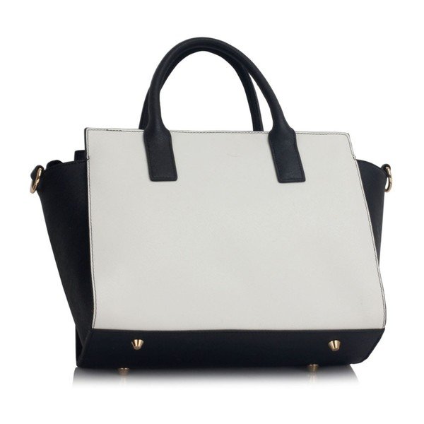 Kabelka L&S Teri Black & White-image-2