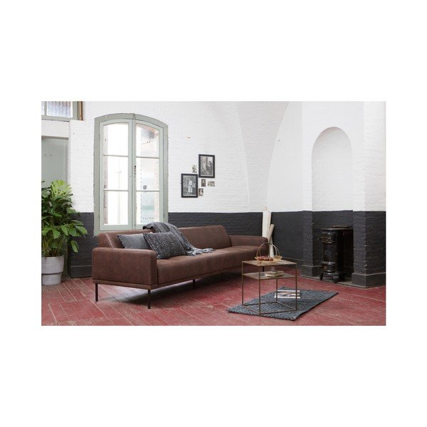 Tmavě šedý mohérový polštář BePureHome Hug, 60 x 40 cm-image-3