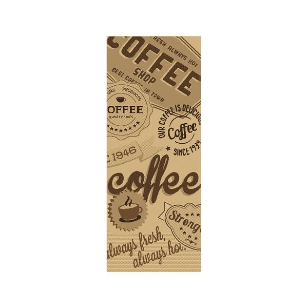 Koberec Kávové opojení 80x200 cm, béžový